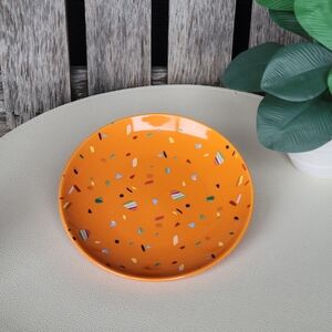 Opalhouse Colorful Confetti Orange Party 6" Plate